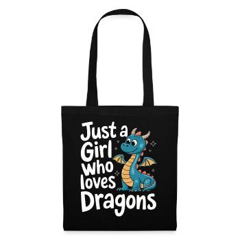 Dragon Mystic Dragon Fantasy - Tote Bag - black - Front