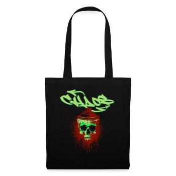 Cri d’encre - Sac en tissu - noir - Devant