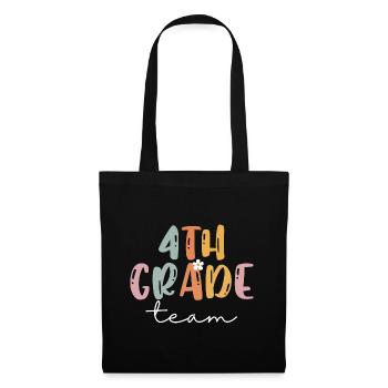 Team 4th Grade Squad Elementary School - Tote Bag - black - Front