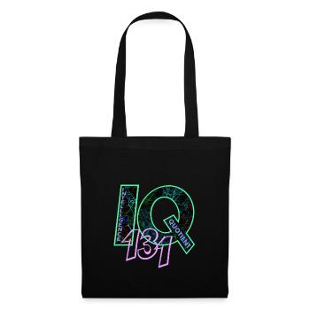 QI 131 - Sac en tissu - noir - Devant