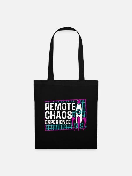 remote chaos experience - CCC Kongress Hacker RC3 - Stoffbeutel - Schwarz