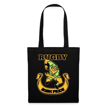 Rugby - Irish Pride - Stoffbeutel - Schwarz - Vorne