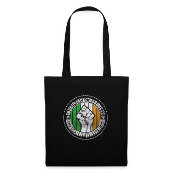 Plus de Noirs Plus de chiens Plus d’Irlandais - Sac en tissu - noir - Devant