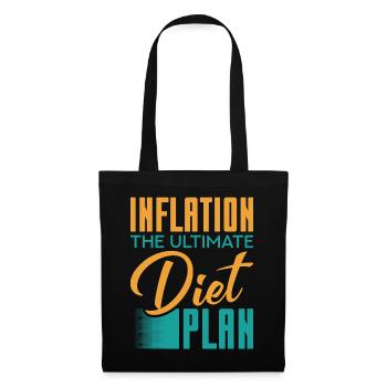 Inflation Le régime ultime - Sac en tissu - noir - Devant