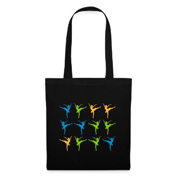 ballet dancing ballerina hobby - Tote Bag - black - Front