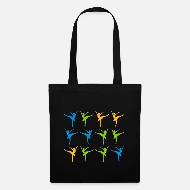 ballet dancing ballerina hobby - Tote Bag - black