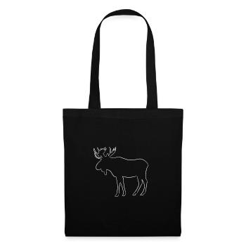 Moose - Tote Bag - black - Front