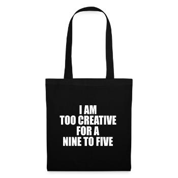 Self-employed Humor Freelance work - Tote Bag - black - Front