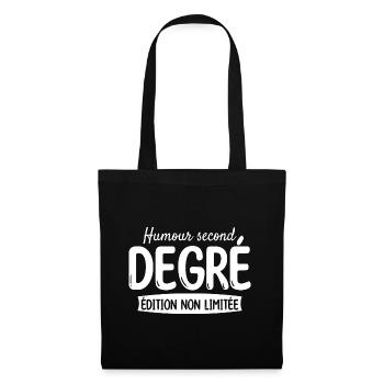 Édition Non Limitée Humour Second Degré - Sac en tissu - noir - Devant