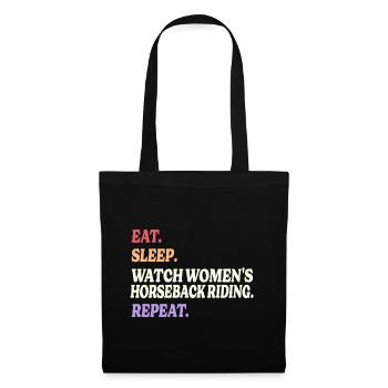 Humor Sport Women's Riding - Tote Bag - black - Front