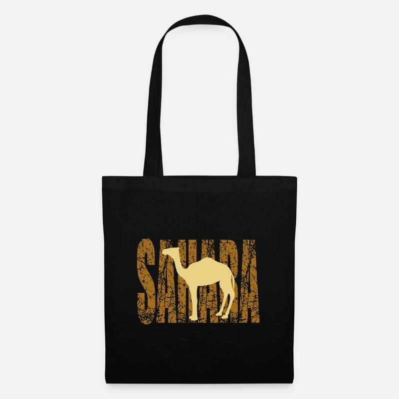 sahara - Stoffbeutel - Schwarz