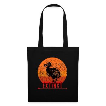 EXTINCT - Dodo - Paleontology - Fossil - History - Tote Bag - black - Front