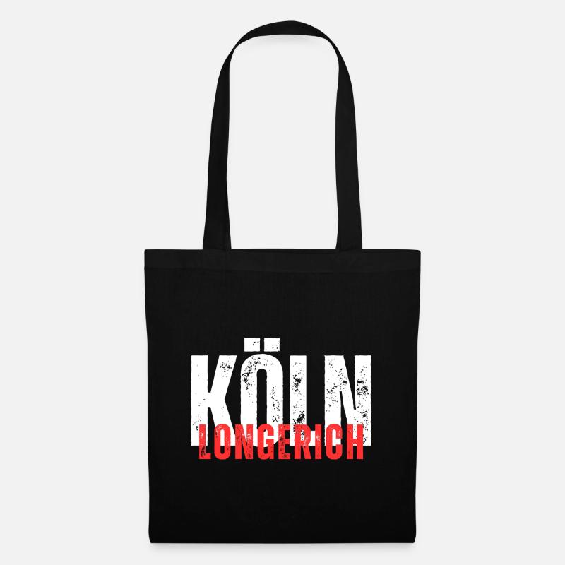 Longerich white red - Tote Bag - black