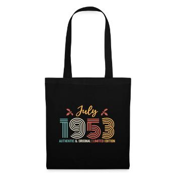 Anniversaire 1952 Juillet 1952 Juillet 1952 - Sac en tissu - noir - Devant