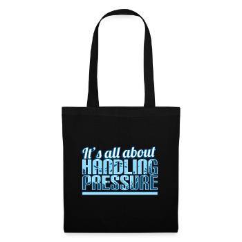 Saturation Diver - It's All About Handling Pressur - Tote Bag - black - Front