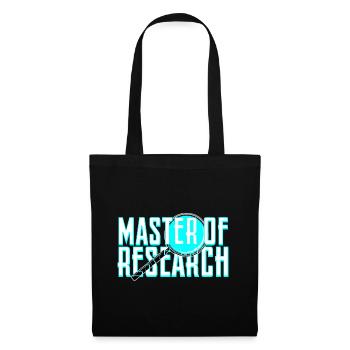 Master of Research - Tote Bag - black - Front