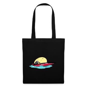 Drag Boat Racing - Tote Bag - black - Front