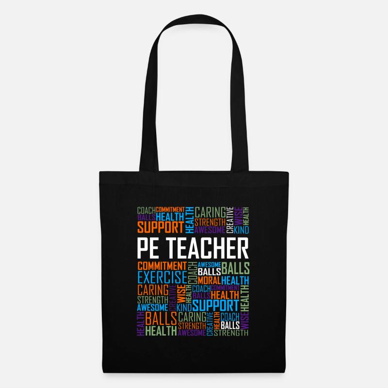 PE Teacher - Tote Bag - black