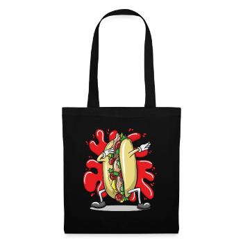 Tampon Sandwich - Sac en tissu - noir - Devant