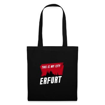 Erfurt - My City - City Breaks - Road Trip - Tote Bag - black - Front