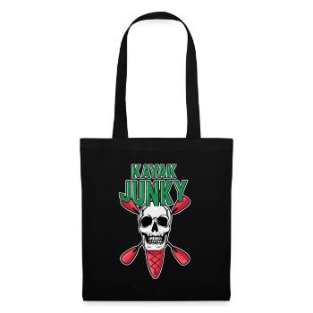 Kayak Junky - Tote Bag - black - Front