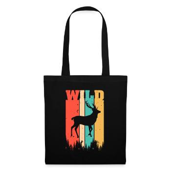 Wild deer - Tote Bag - black - Front