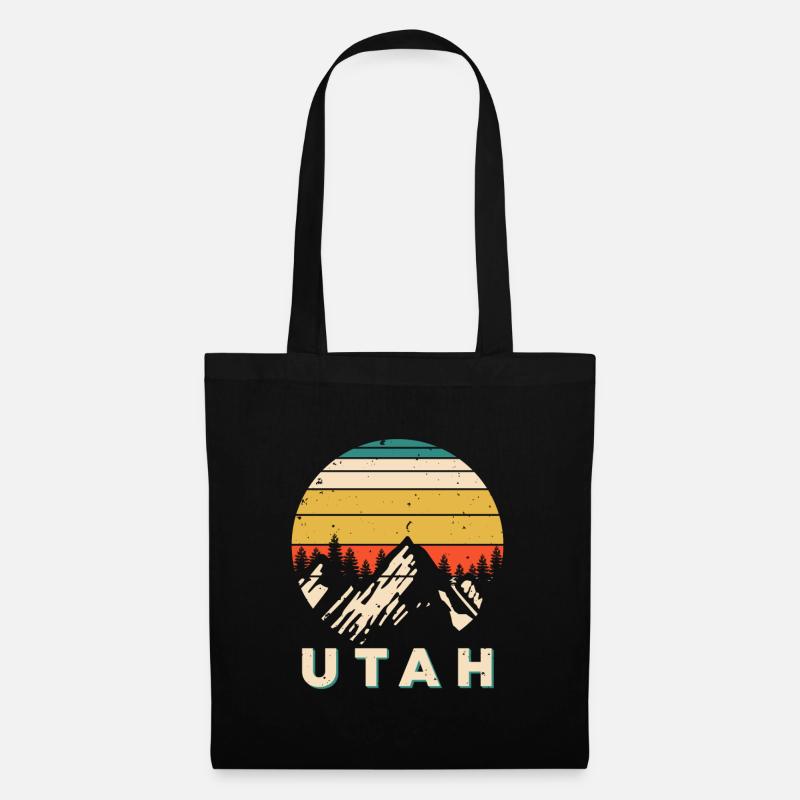 Utah - Tote Bag - black