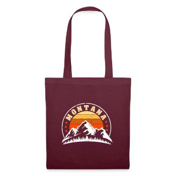 Montana - Tote Bag - burgundy - Front