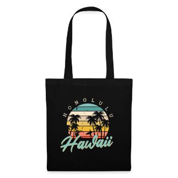 Honolulu - Sac en tissu - noir - Devant