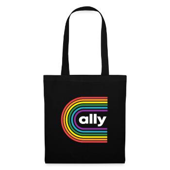 LGBT ally - Tote Bag - black - Front