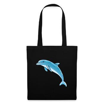 Dolphin - Tote Bag - black - Front