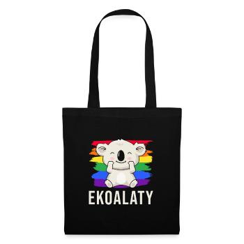 LGBT Ekoalaty - Stoffbeutel - Schwarz - Vorne
