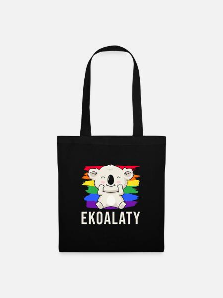 LGBT Ekoalaty - Stoffbeutel - Schwarz