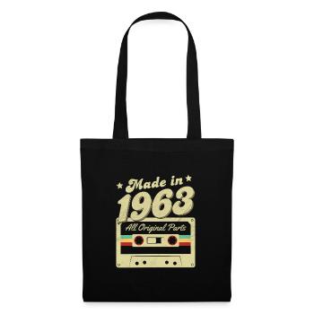 Fabriqué en 1963 - Sac en tissu - noir - Devant