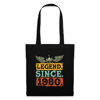 Legend Since 1980 - Stoffbeutel - Schwarz - Vorne