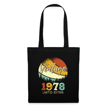 Vintage 1978 Limited - Stoffbeutel - Schwarz - Vorne