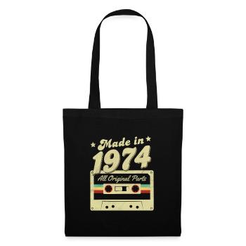 Made in 1974 - Tote Bag - black - Front