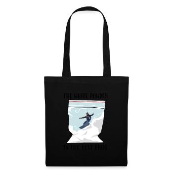 Powder / Snowboard - Tote Bag - black - Front