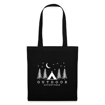 Outdoor Adventures - Sac en tissu - noir - Devant