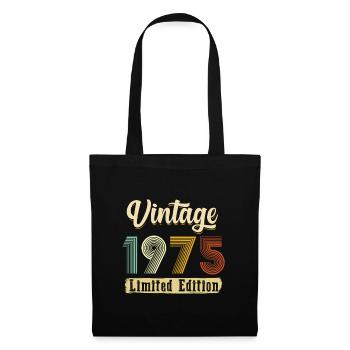 Vintage 1975 - Tote Bag - black - Front