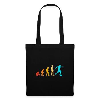Football evolution - Tote Bag - black - Front