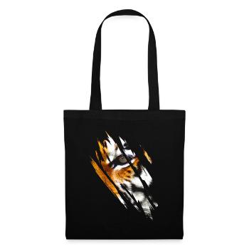 Tiger Eyes - Tote Bag - black - Front
