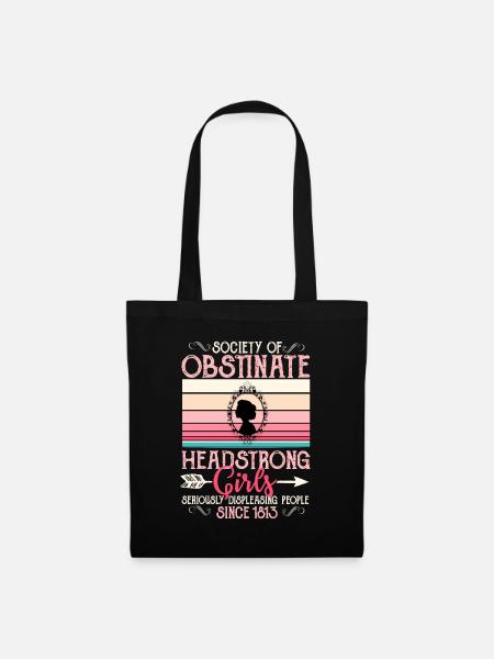 Obstinate Headstrong Girls - Stoffbeutel - Schwarz