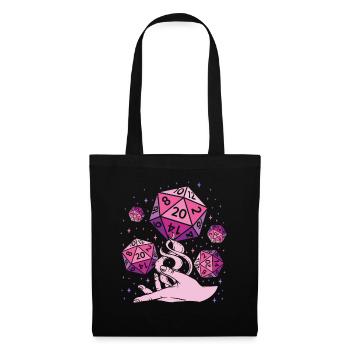 Fantasy dice - Tote Bag - black - Front