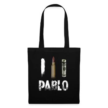 Pablo Escobar - Stoffbeutel - Schwarz - Vorne