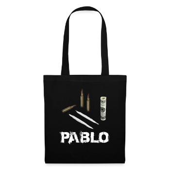 Pablo Escobar Drugs - Stoffbeutel - Schwarz - Vorne