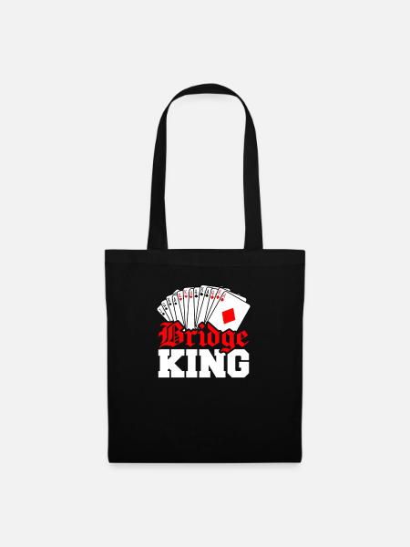 Bridge King - Stoffbeutel - Schwarz