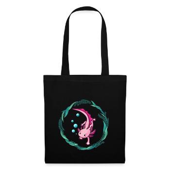 Axolotl - Tote Bag - black - Front