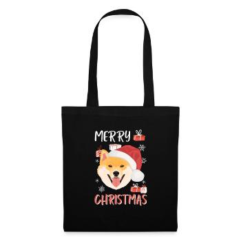 Shiba Inu Christmas - Tote Bag - black - Front