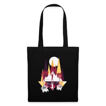 Slackline, Balance Sport - Tote Bag - black - Front